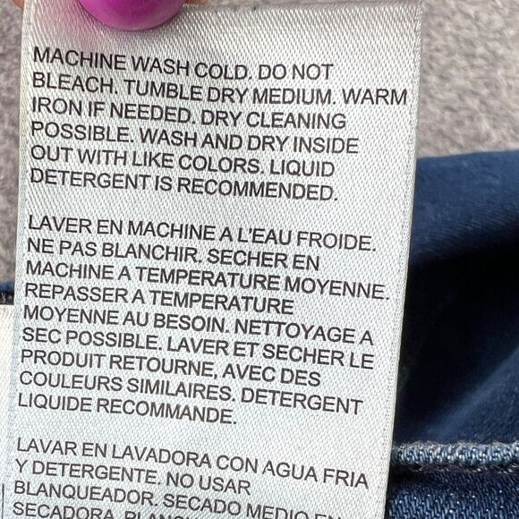 Levis 515 Boot Cut Jeans Womens 12 Blue Medium Wash Mid Rise Stretch Classic - Picture 13 of 16